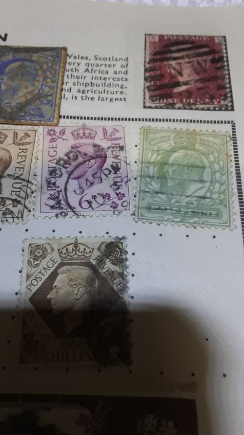 GB. Queen Victoria Stamps & Coin from 1840. Original Penny Reds. NB. Very few stamps.