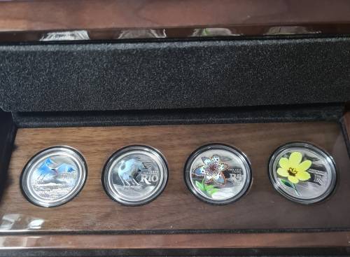 2017 West Cape Biosphere 4 coin set