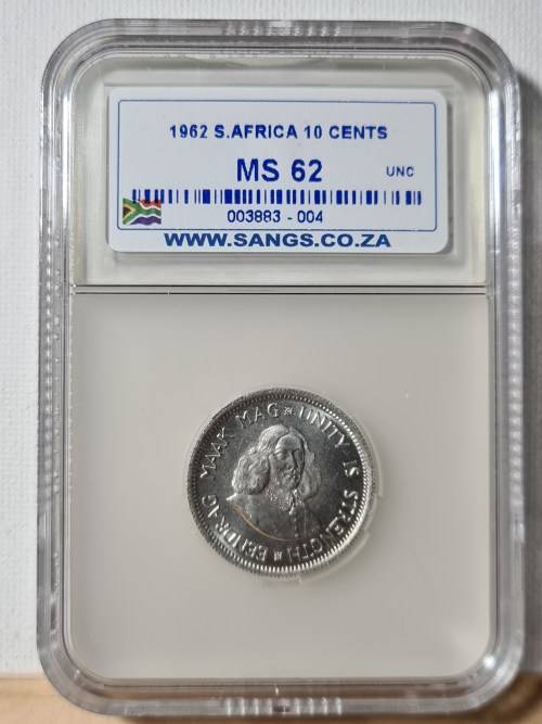 1962 MS62 - 10 Cent