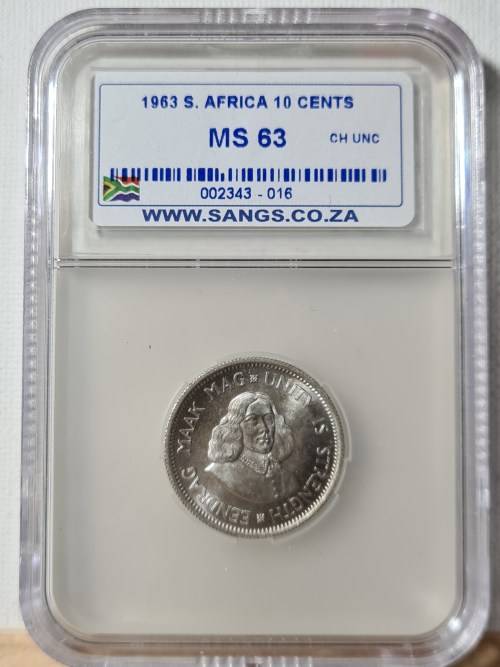 1963 MS63 - 10 Cent