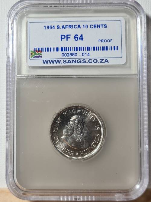 1964 PF64 - 10 Cent