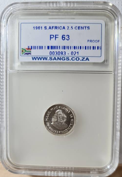 1961 PF63 - 2,5 Cent