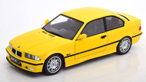 Diecast BMW E36 M3 model car by Solido - Dakar Yellow - DEFECTIVE MODEL - PLEASE READ DESCRIPTION