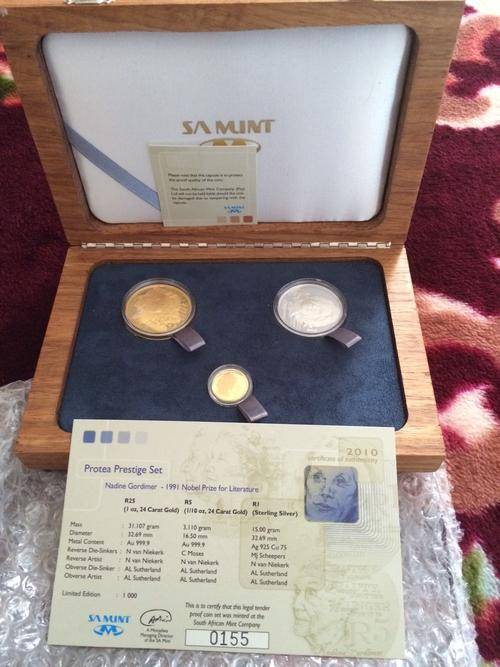 2010 Protea Prestige Set - Nadine Gordimer