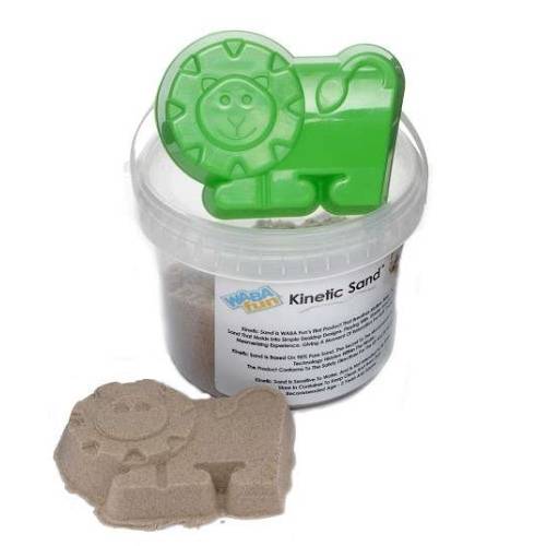 Kinetic Sand 1kg in Round Tub with Shaper