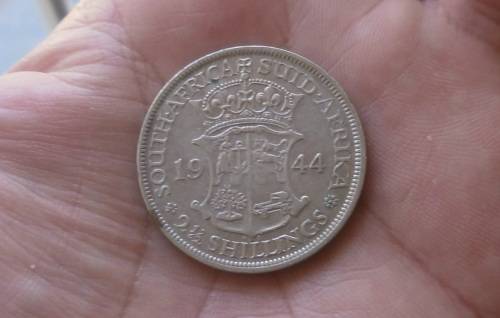 2.5 Shilling (Half Crown) Union Of South Africa - 1944