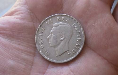 2.5 Shilling (Half Crown) Union Of South Africa - 1944