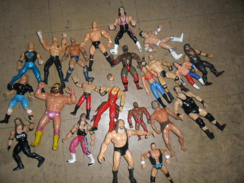 Whole collection of WWE wrestlers. Voetstoots, hence the insanity of a R1 start!!!