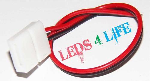 ``NEW`` SOLDERLESS QUICK CONNECTOR WITH WIRE FOR  4.8W/9.6W 3528 SMD LED STRIP LIGHT