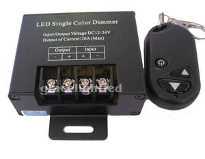 240 Watt LED dimmer with remote 12VDC 20A - R160.00
