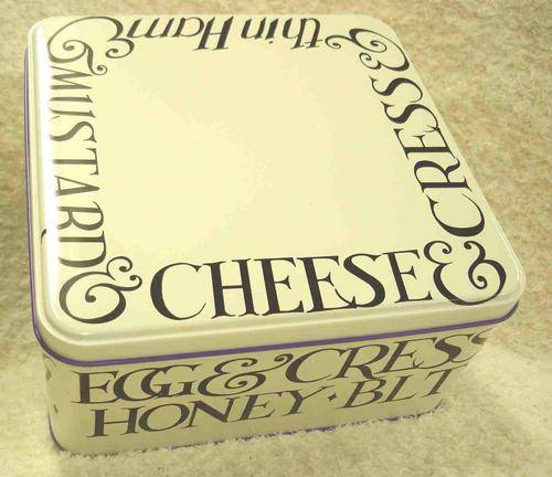 Square sandwich tin - 20 x 20 cm