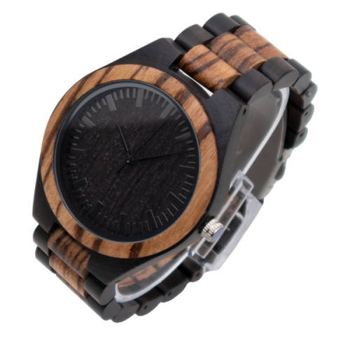 BOBOBIRD 100% Zebra Wood - Walnut & Ebony