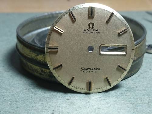 OMEGA case and dial lot