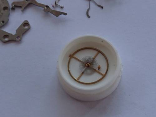 SEIKO 6139 7100 CHRONOGRAPH HELMET DIAL AND MOVEMENT PARTS