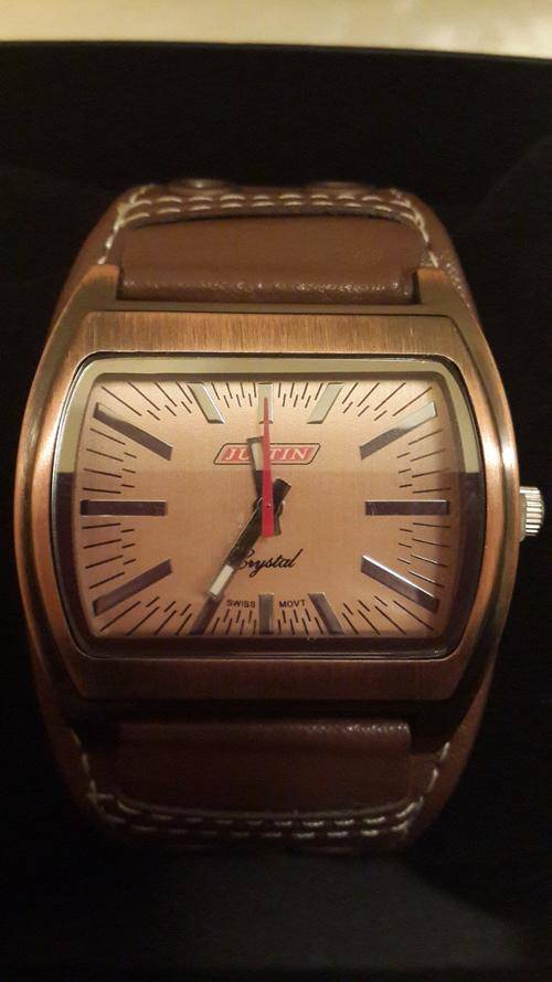 Men's Watch -  Justin Brown Strap men's watch
