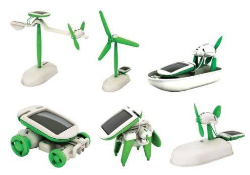 Educational Solar Powered Robotics - 6 in 1