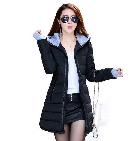 Slim Parkas Ladies Coat