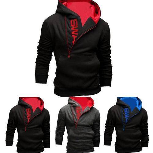 Modern Mens' Long Sleeve Hoodie Hooded Sweatshirt Tops