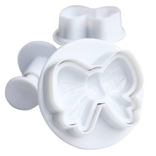 ***3 PIECE*** BOW FONDANT PLUNGER SET