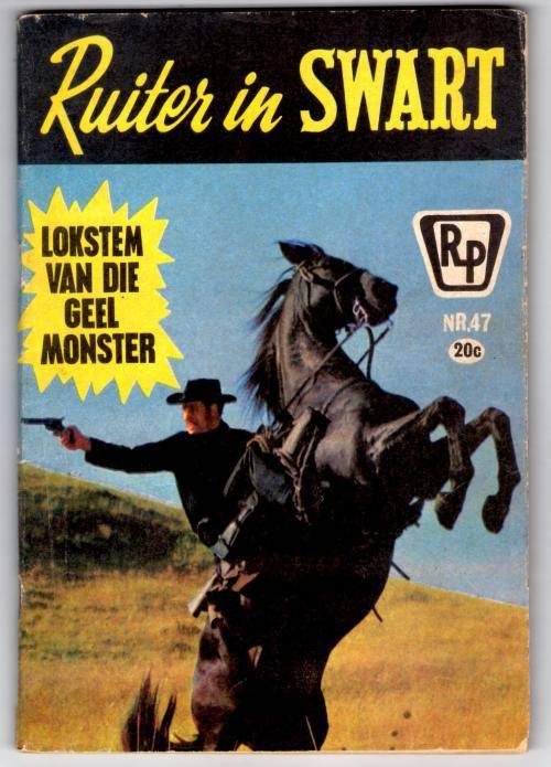 RUITER IN SWART NR 47 fotoverhaal/fotoboek/photo story
