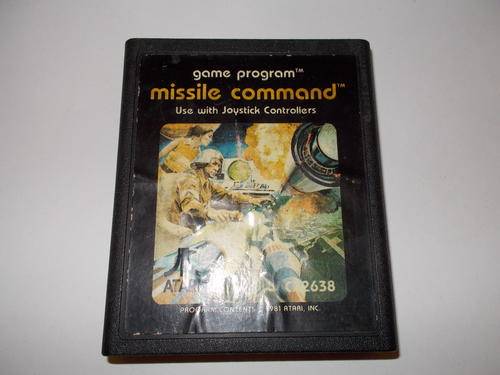 ATARI 2600 game program MISSILE COMMAND