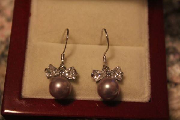 7-8mm Shell pearl earring