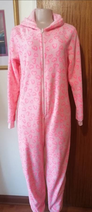 Pink With Hearts Onesie