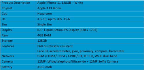 Apple IPhone 11 128GB - Product Red