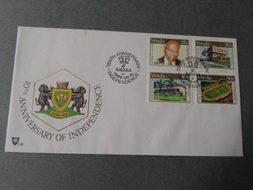 10TH ANNIVERSARY OF INDEPENDENCE - VENDA FDC