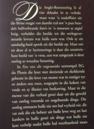 FEES VAN DIE ONGENOOIDES - P.G. DU PLESSIS