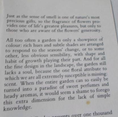 THE SCENTED GARDEN - ROSEMARY VEREY