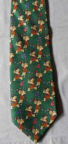 FRED FLINTSTONE - GOLF - TIE