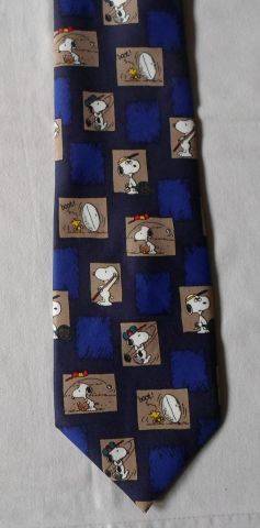 SNOOPY & WOODSTOCK SPORTS - PEANUTS - TIE