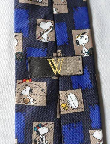 SNOOPY & WOODSTOCK SPORTS - PEANUTS - TIE