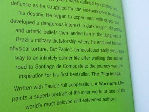 A WARRIOR'S LIFE - A BIOGRAPHY OF PAULO COELHO - FERNANDO MORAIS