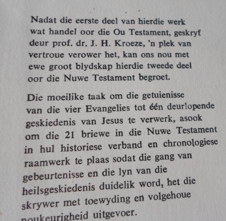 HANDBOEK BYBELSE GESKIEDENIS - DIE NUWE TESTAMENT - PROF DR E.P. GROENEWALD