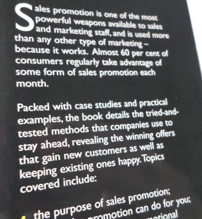 SALES PROMOTION - JULIAN CUMMINS & RODDY MULLIN