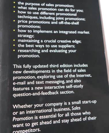 SALES PROMOTION - JULIAN CUMMINS & RODDY MULLIN