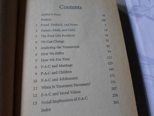 I'M OK - YOU'RE OK - THOMAS A HARRIS M.D.