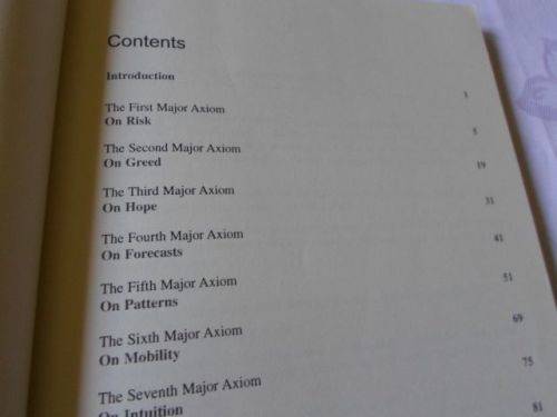 THE ZURICH AXIOMS - THE RULES OF RISK AND REWARD USED BY GENERATIONS OF SWISS BANKERS - MAX GUNTHER