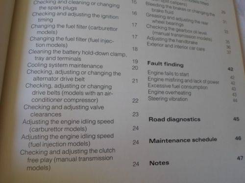 OPEL KADETT AND MONZA 1987 - 1992 - DIY SERVICE MANUAL - ERWIN VON KLOEG