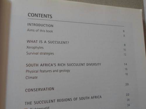 SUCCULENTS OF SOUTH AFRICA - ERNST VAN JAARSVELD , BER-ERIK VAN WYK , GIDEON SMITH , ELISE BODLEY