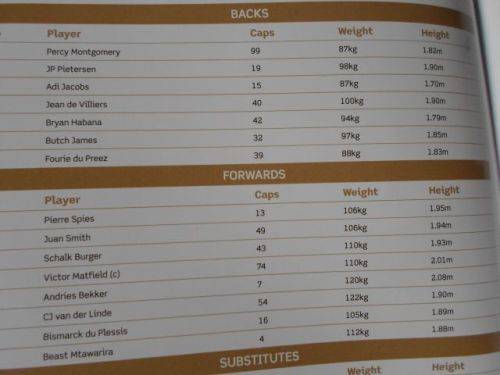 SOUTH AFRICA VS NEW ZEALAND 16 AUGUST 2008 - RUGBY PROGRAMME & TICKETS ( weight 200 grams )