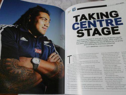 SOUTH AFRICA VS NEW ZEALAND 16 AUGUST 2008 - RUGBY PROGRAMME & TICKETS ( weight 200 grams )