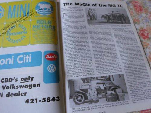 CLASSIC CAR AFRICA MAGAZINE SECOND QUARTER 1995 ( weight 0,10 kg )