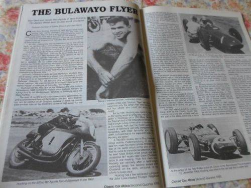 CLASSIC CAR AFRICA MAGAZINE SECOND QUARTER 1995 ( weight 0,10 kg )