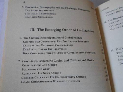 THE CLASH OF CIVILIZATIONS AND THE REMAKING OF THE WORLD ORDER - SAMUEL P HUNTINGTON ( weight 0,30 k