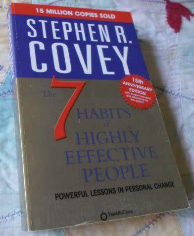 THE 7 HABITS OF HIGHLY EFFECTIVE PEOPLE - STEPHEN R COVEY ( weight 0,30 kg )