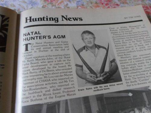 MAN / MAGNUM MAGAZINE JANUARY 1984