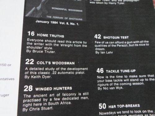 MAN / MAGNUM MAGAZINE JANUARY 1984